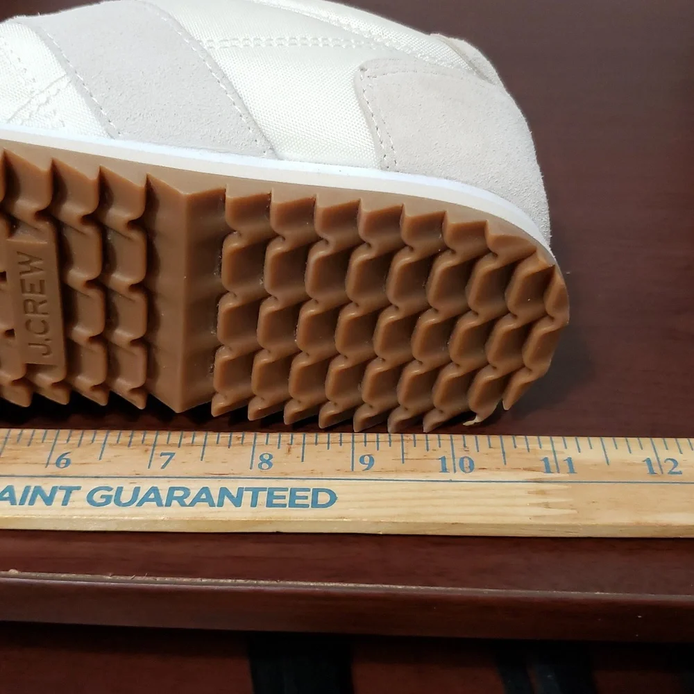 J.‎ Crew Trainer Colorblock  White and Tan Sneakers